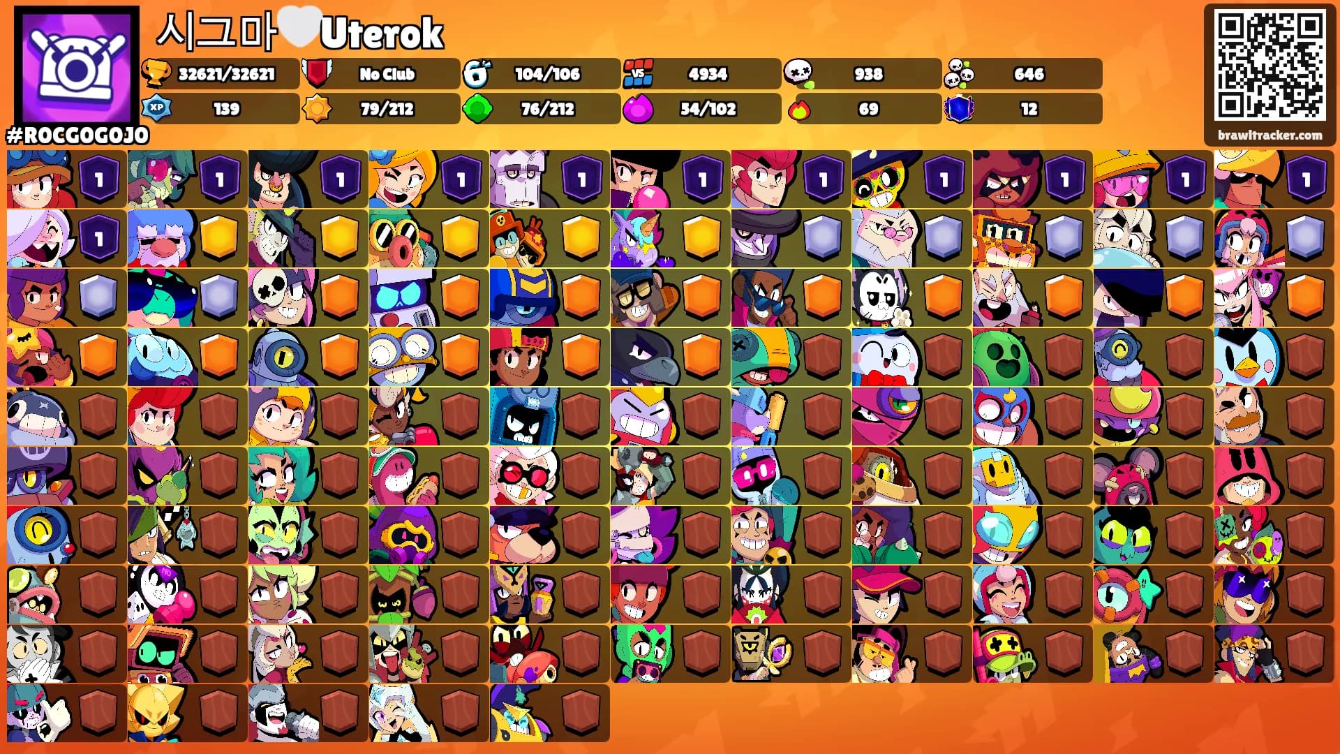 시그마🤍Uterok's Ranks