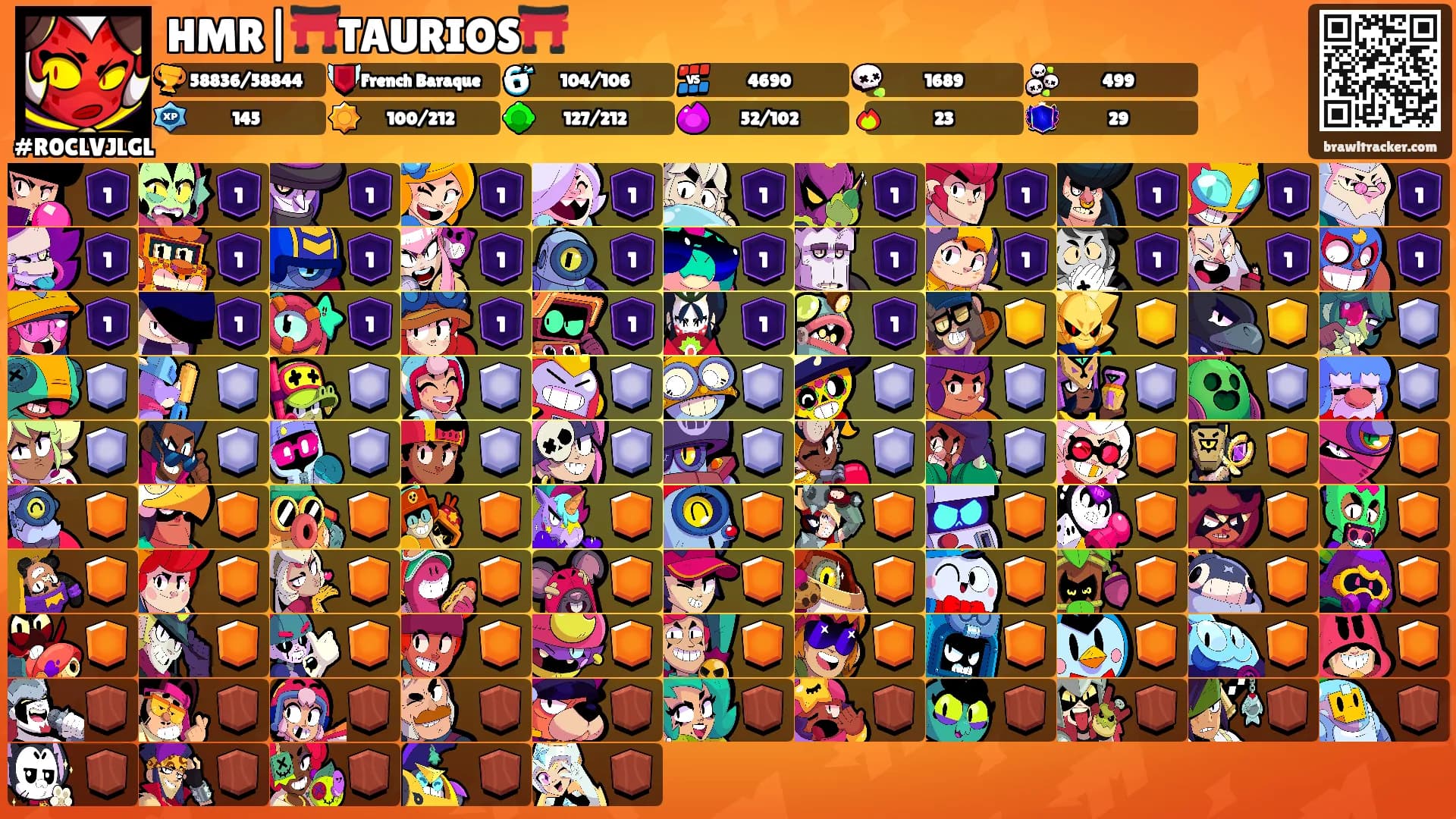 HMR|⛩️TAURIOS⛩️'s Ranks