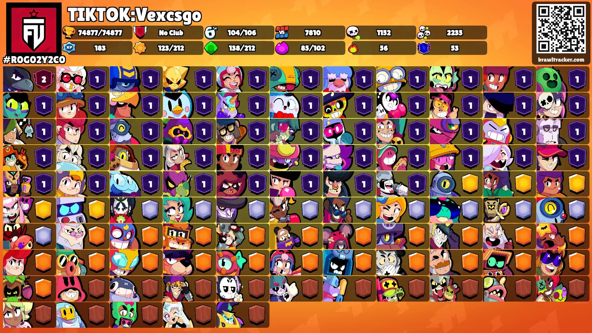 TIKTOK:Vexcsgo's Ranks