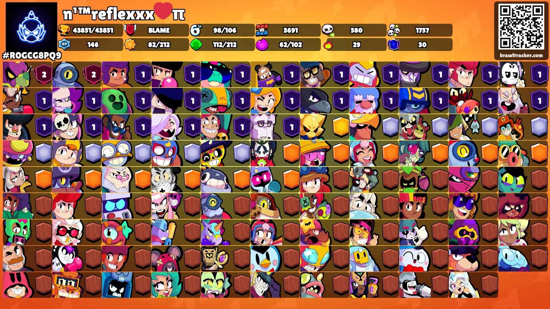 n¹™reflexxx❤️‍π's Ranks