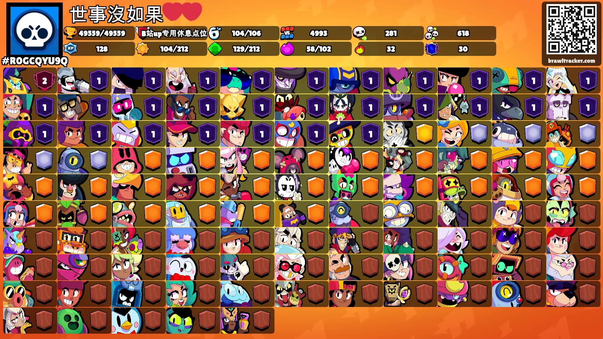 世事沒如果💔💔's Ranks