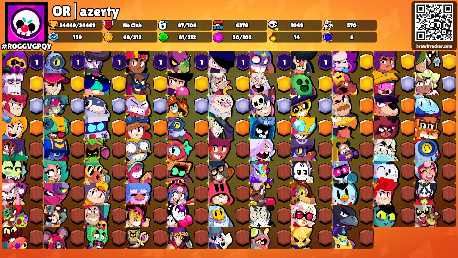 OR|azerty's Ranks