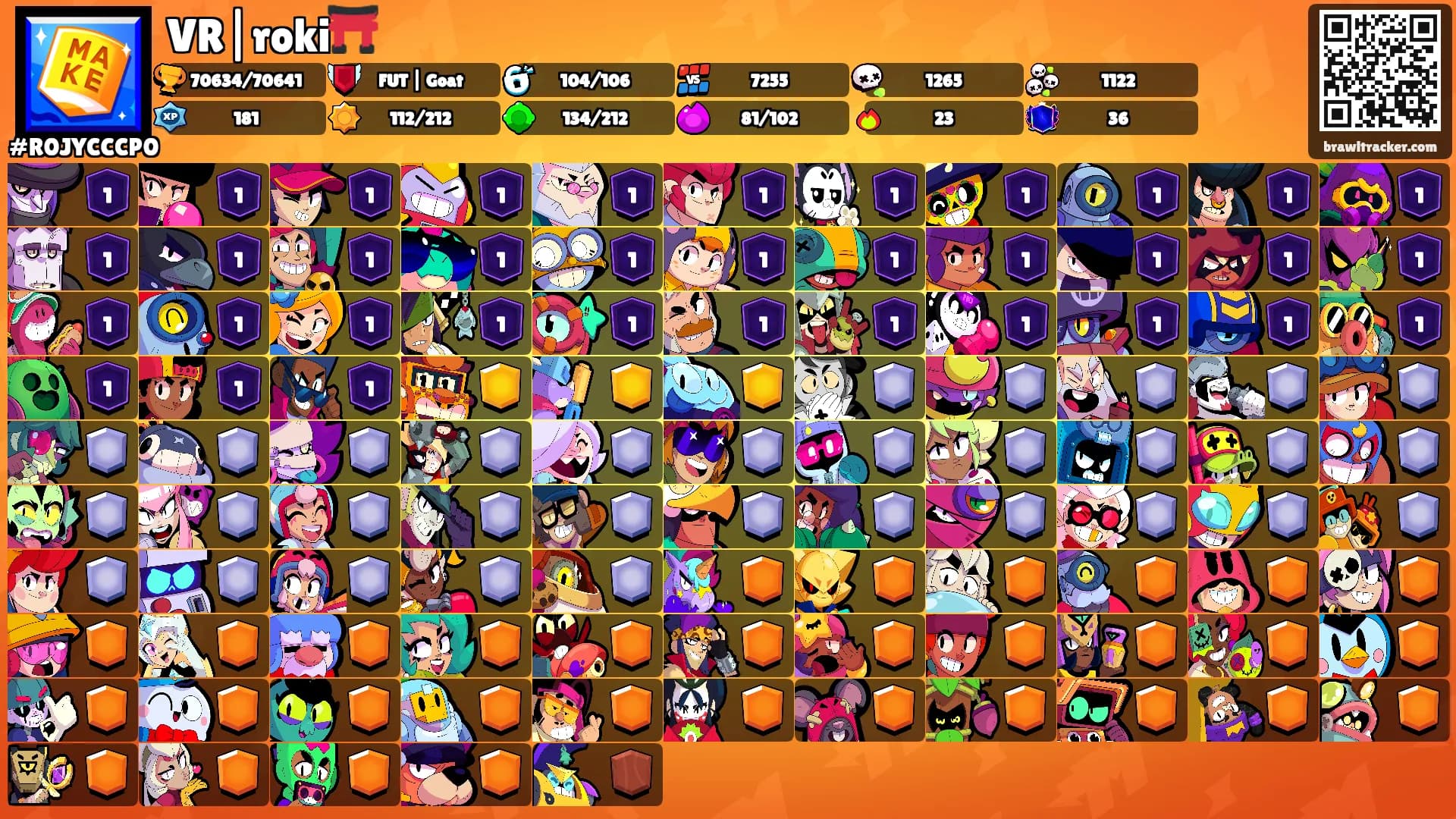 VR|roki⛩️'s Ranks
