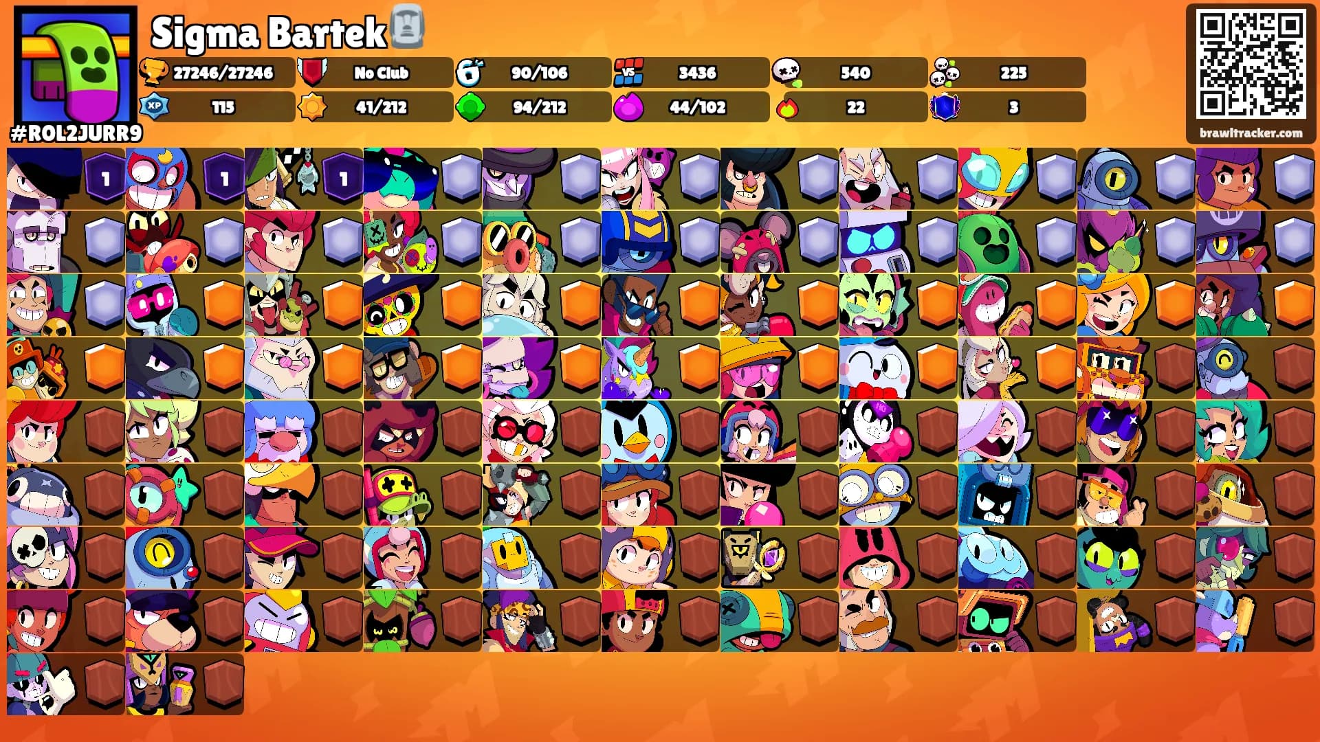 Sigma Bartek🗿's Ranks