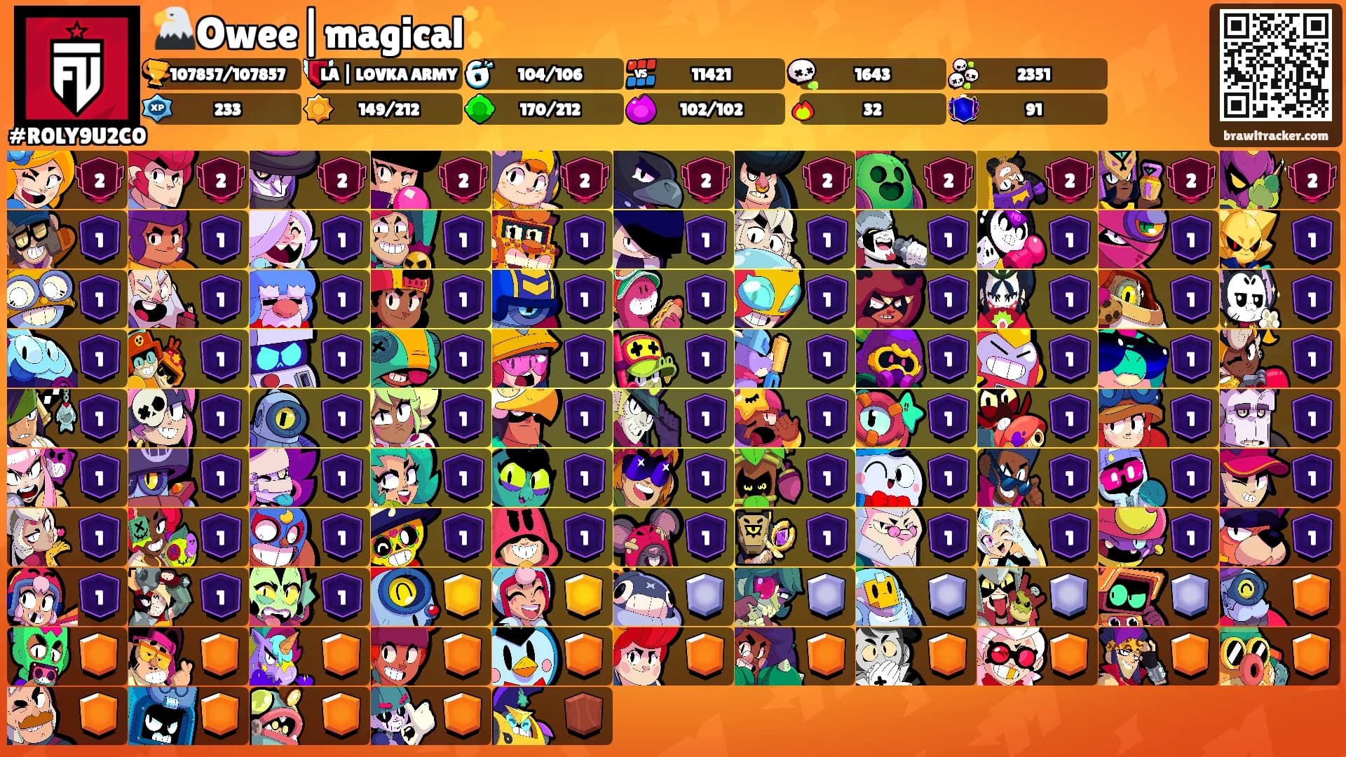 🦅Owee|magical✨'s Ranks