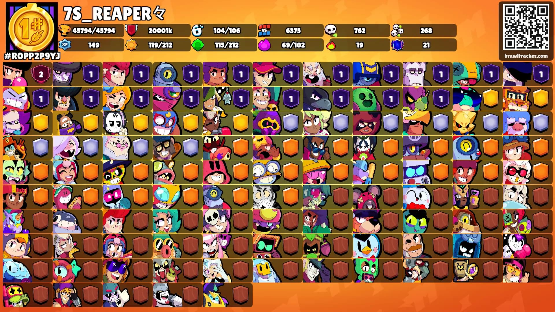 7S_REAPER々's Ranks