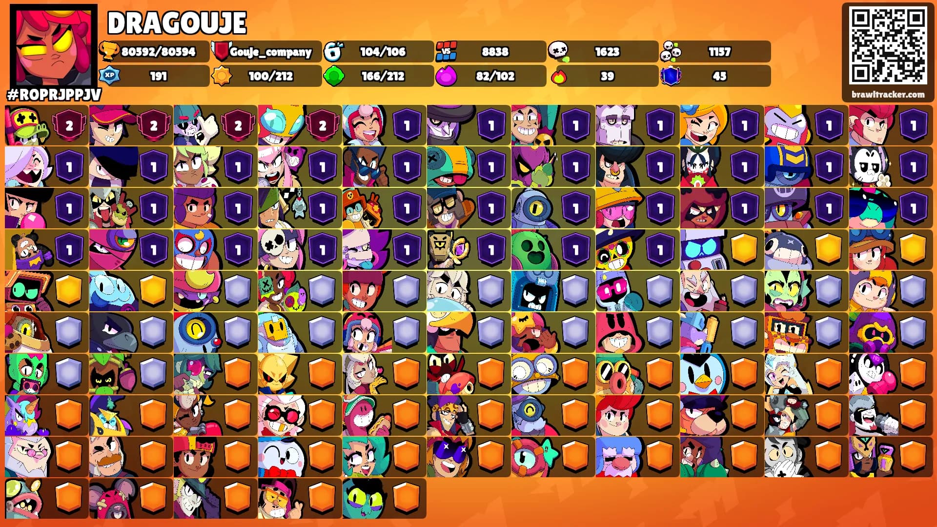 DRAGOUJE's Ranks