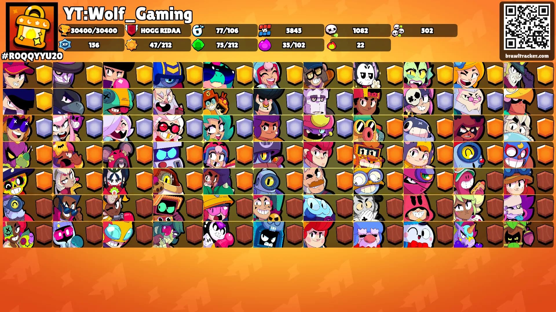 YT:Wolf_Gaming's Ranks