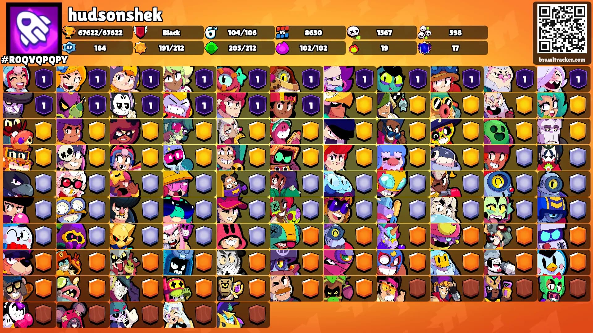 hudsonshek's Ranks