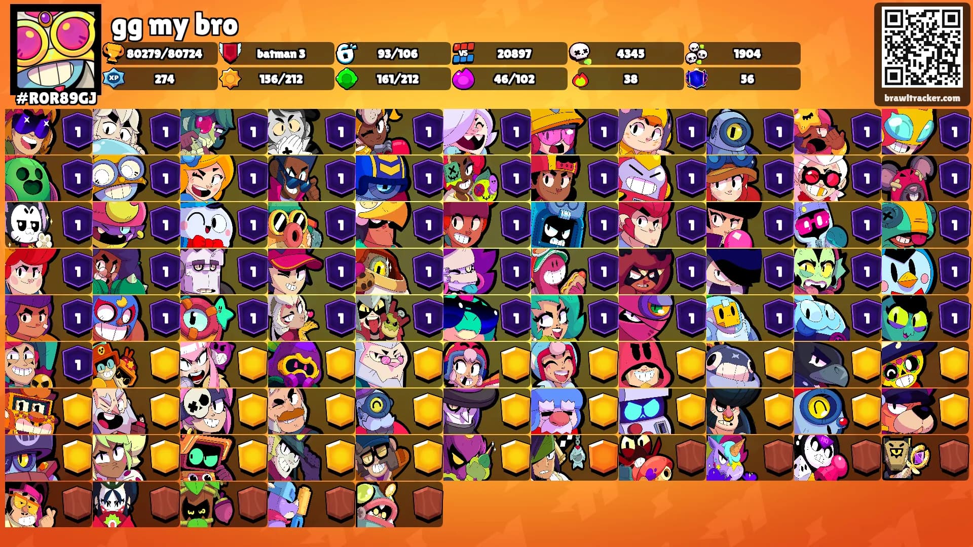 gg my bro's Ranks