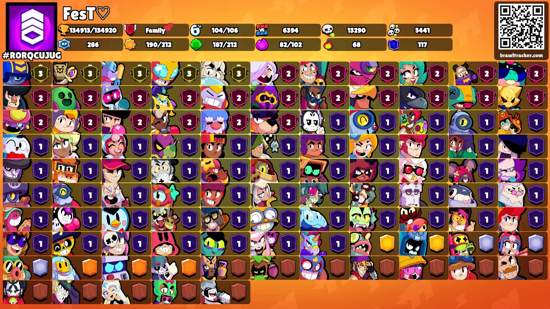 FesT♡'s Ranks