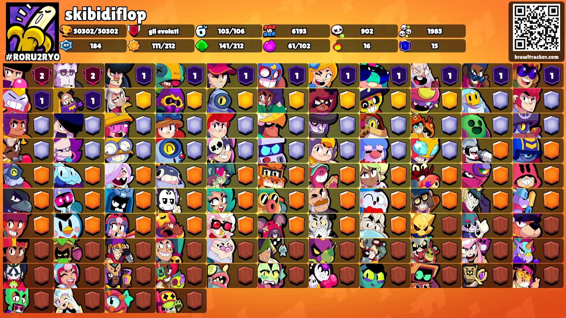 skibidiflop's Ranks