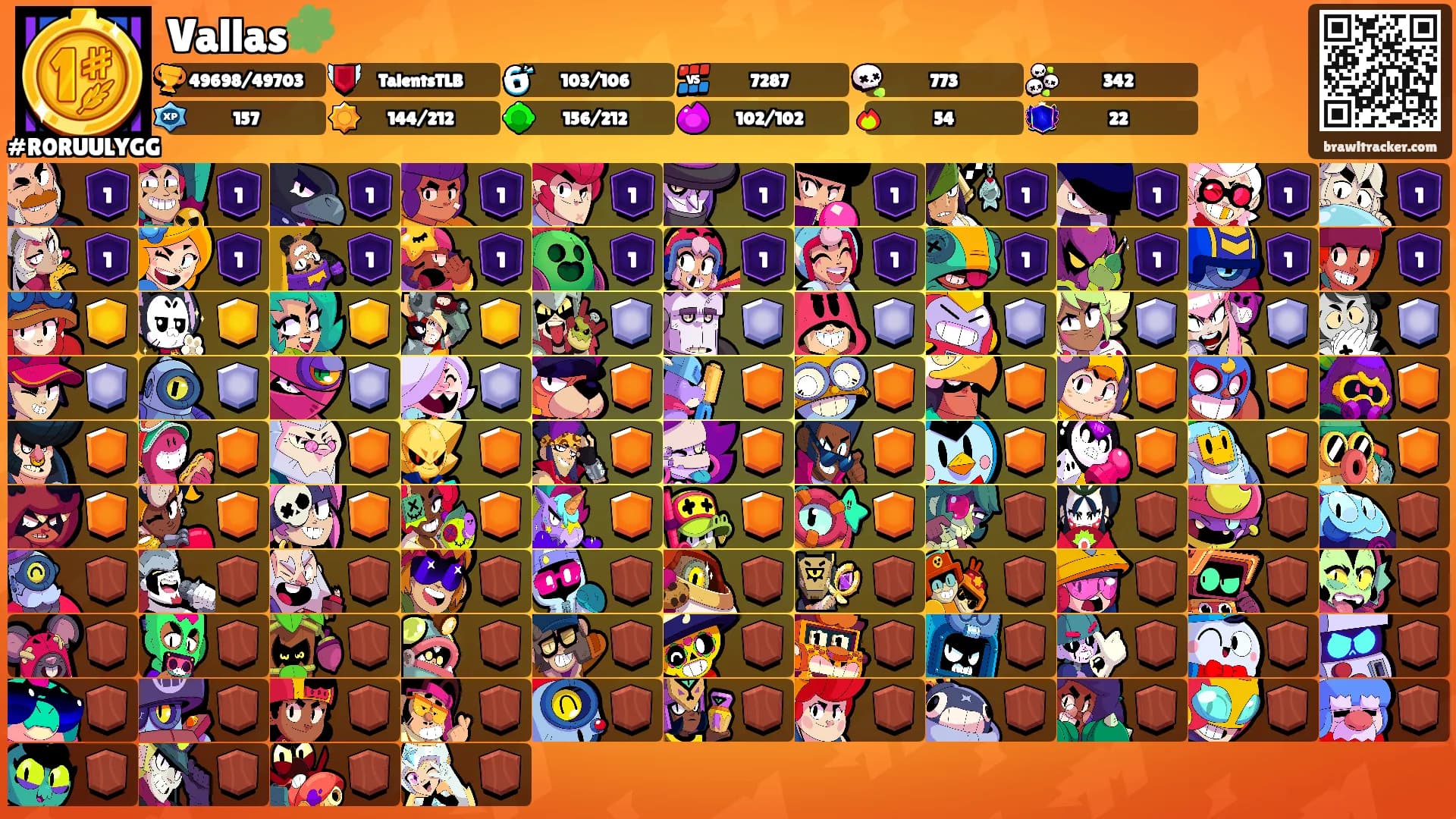 Vallas🧩's Ranks