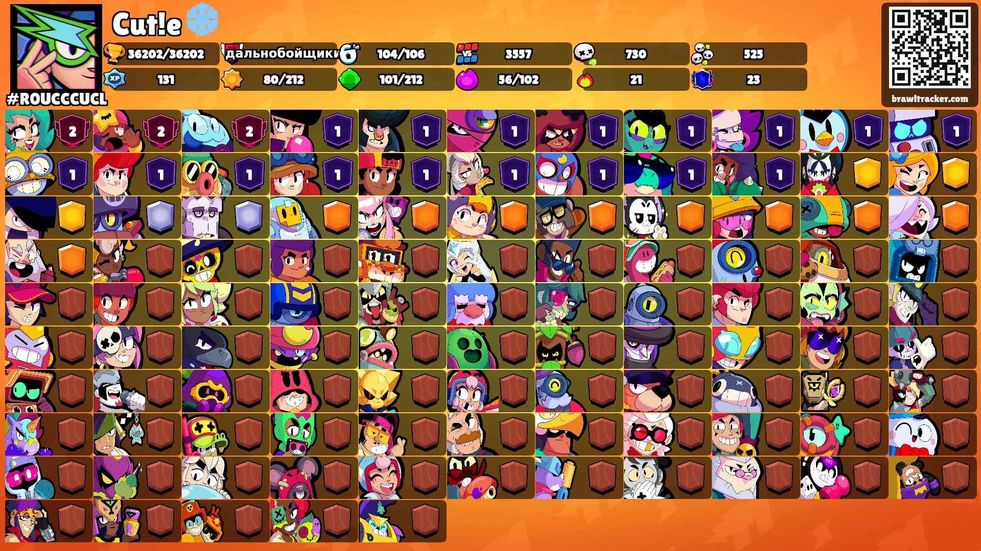 Cut!e ❄️'s Ranks