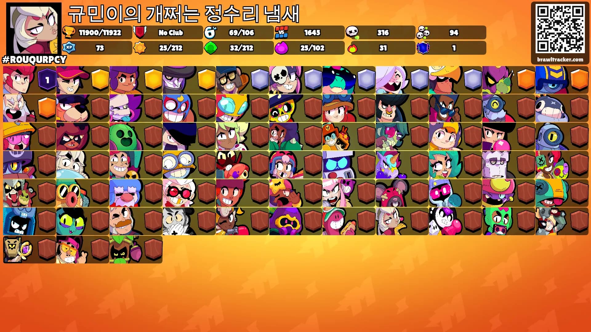 규민이의 개쩌는 정수리 냄새's Ranks