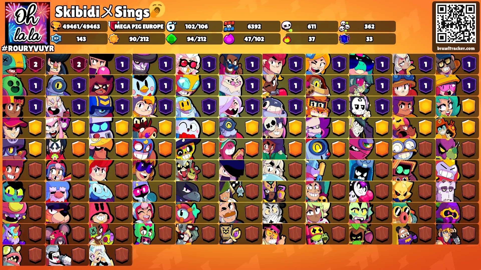 SkibidiメSings🥱's Ranks