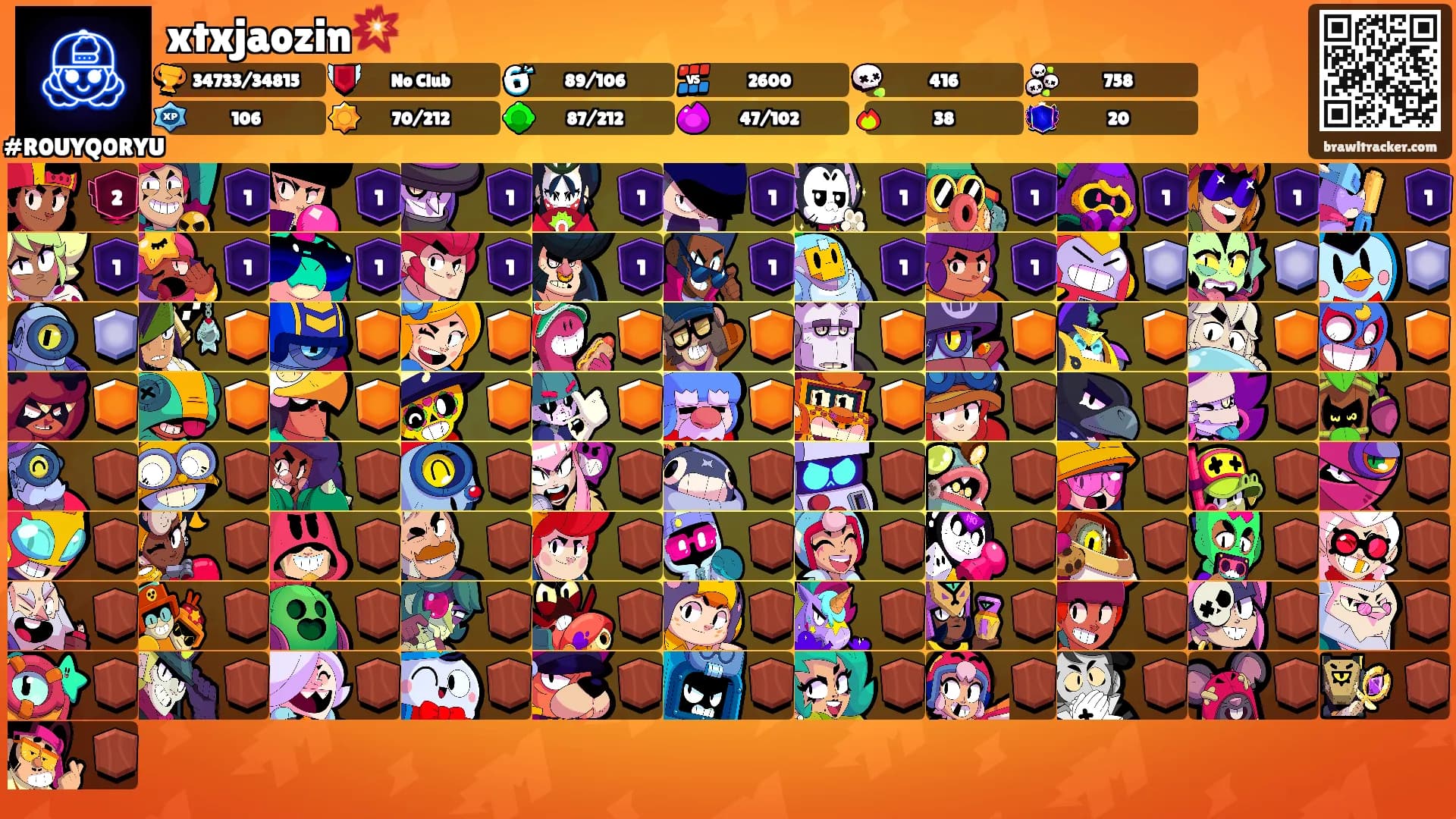 xtxjaozin💥's Ranks