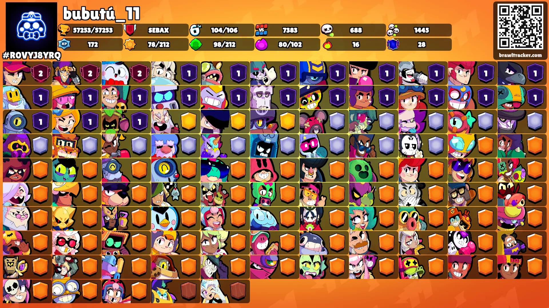 bubutú_11's Ranks