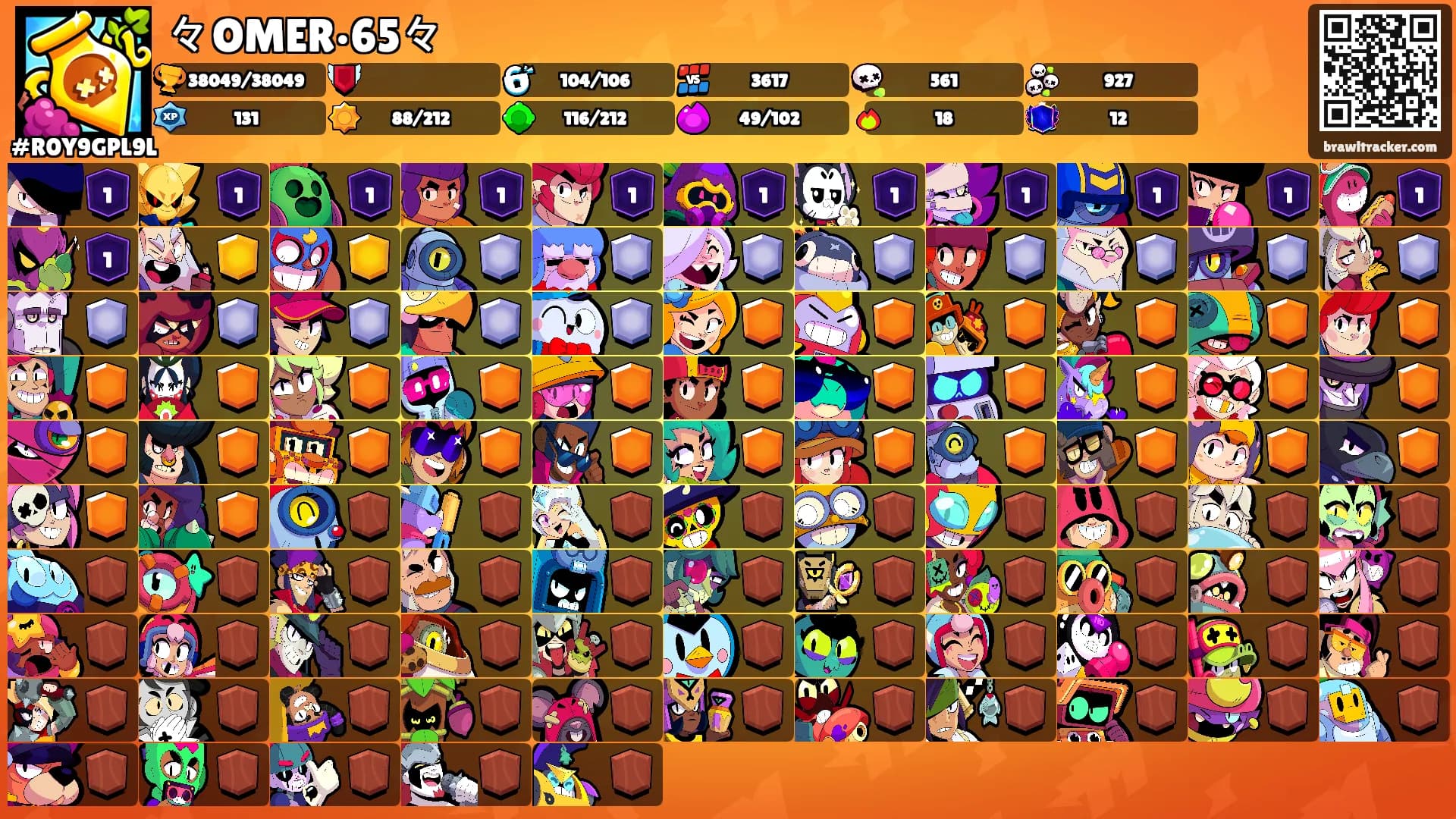 々OMER•65々's Ranks
