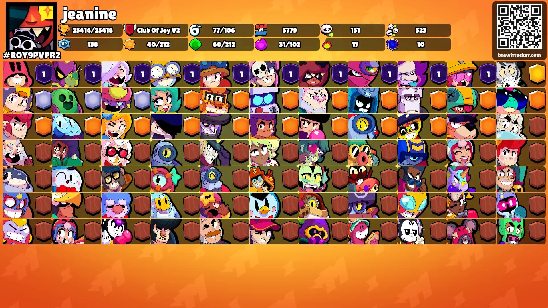jeanine's Ranks