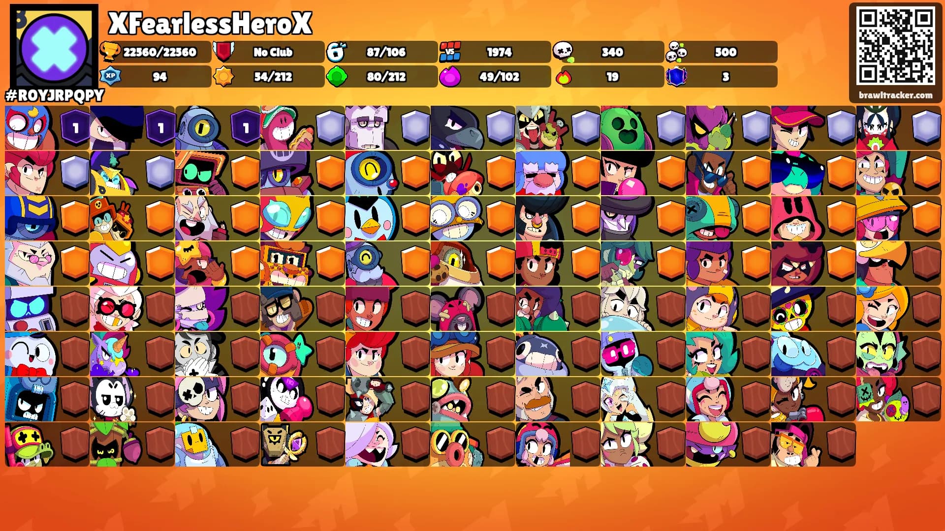 XFearlessHeroX's Ranks