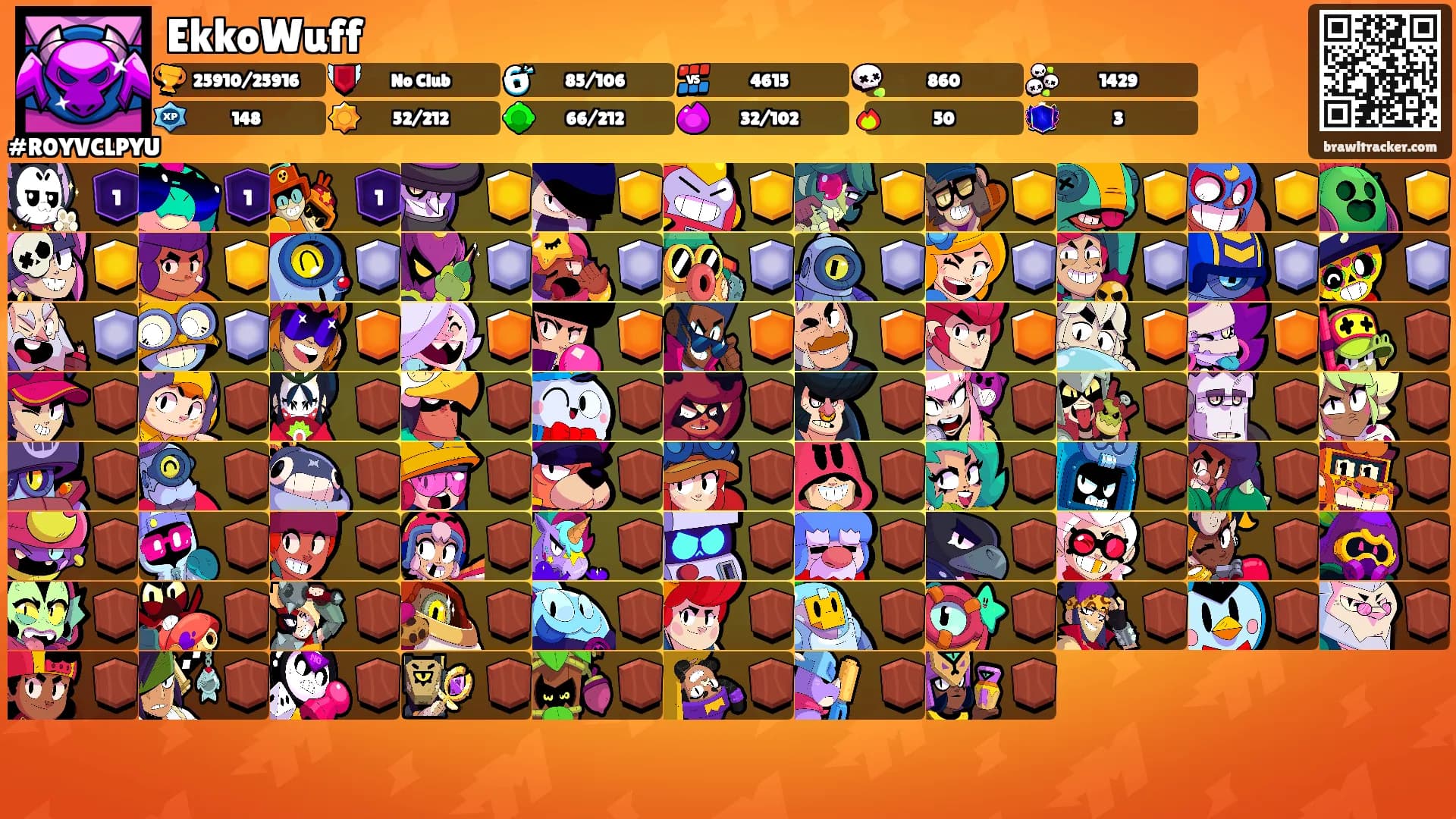 EkkoWuff's Ranks