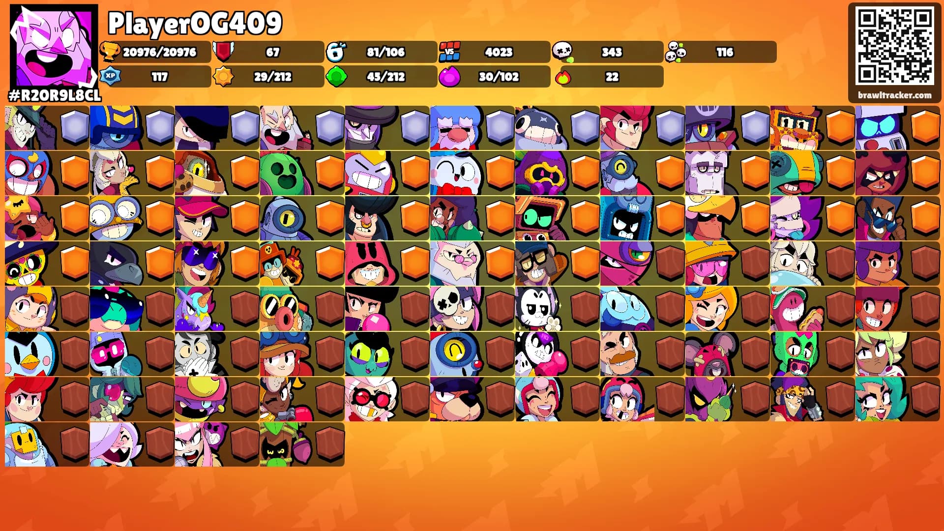 PlayerOG409's Ranks