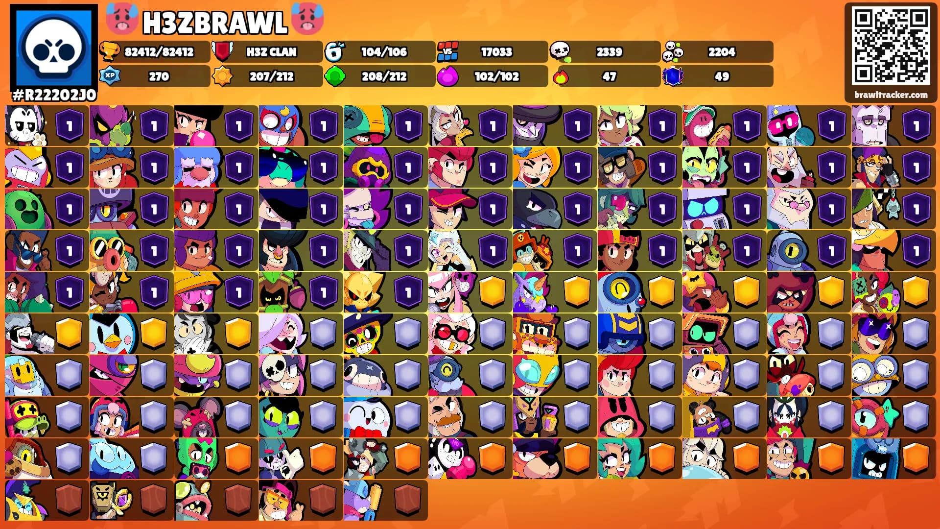 🥵 H3ZBRAWL 🥵's Ranks
