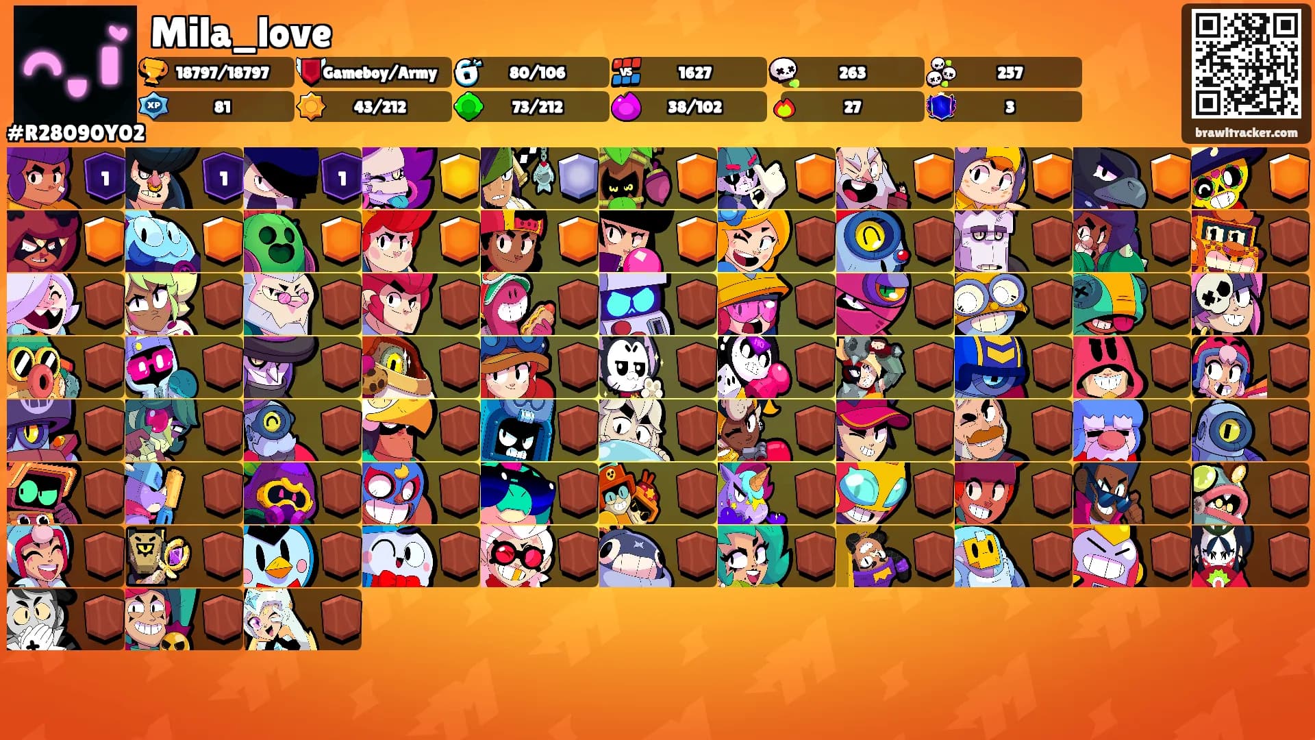 Mila_love's Ranks