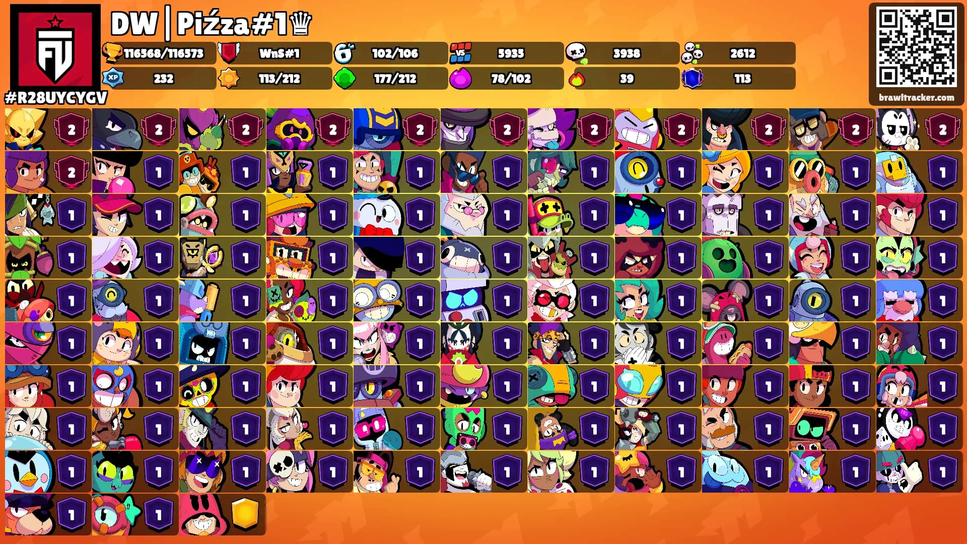 DW|Piźza#1♛'s Ranks