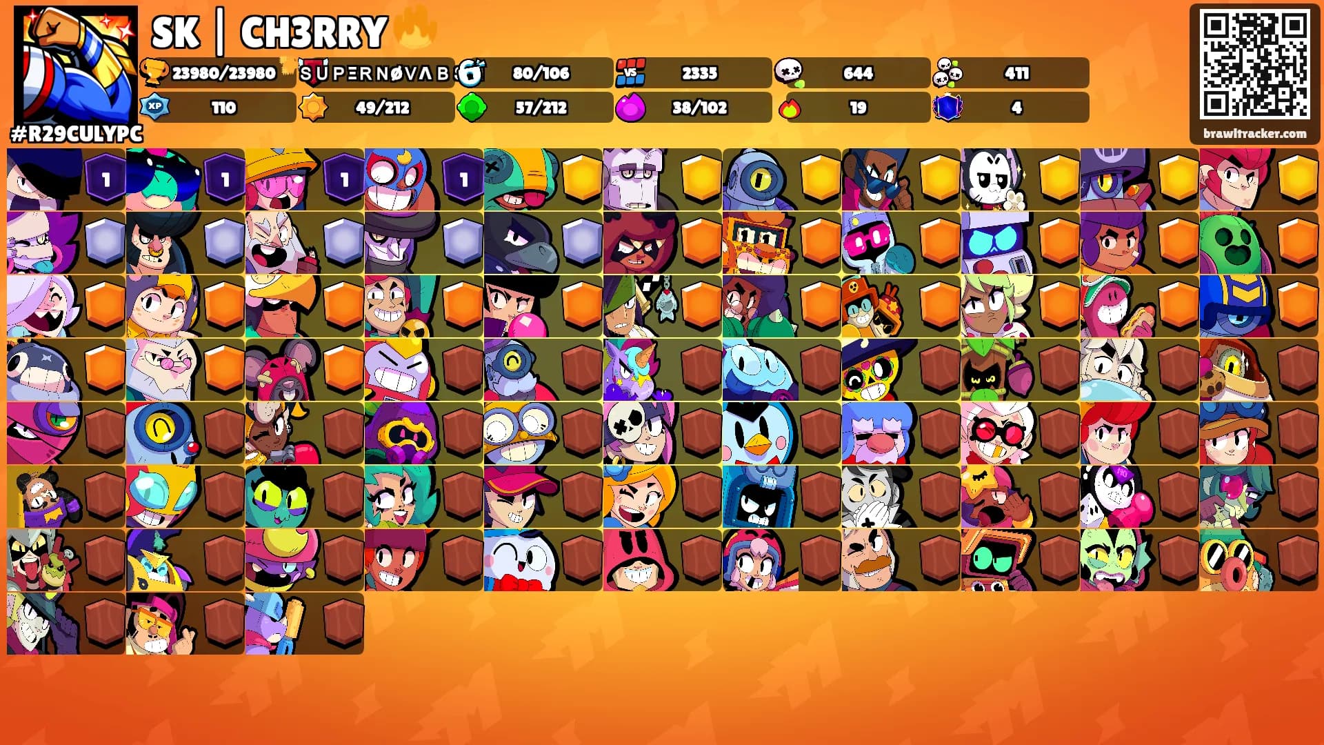 SK | CH3RRY 🔥's Ranks
