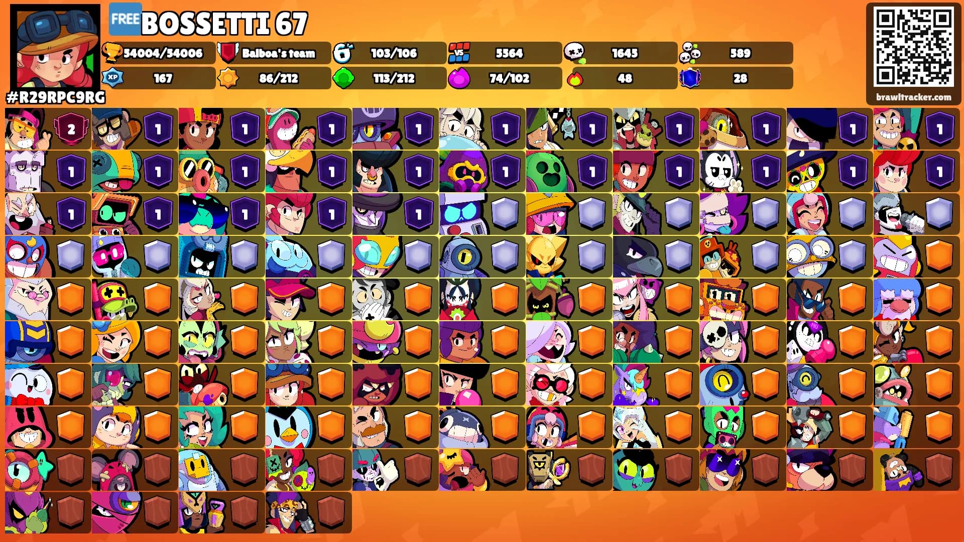 🆓️BOSSETTI 67's Ranks