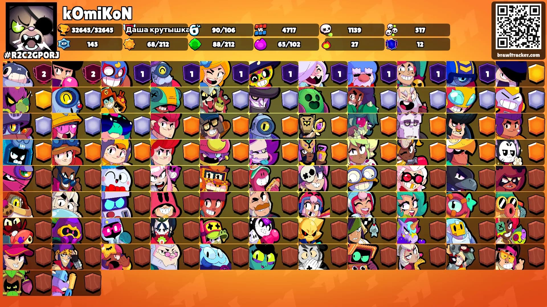 kOmiKoN's Ranks
