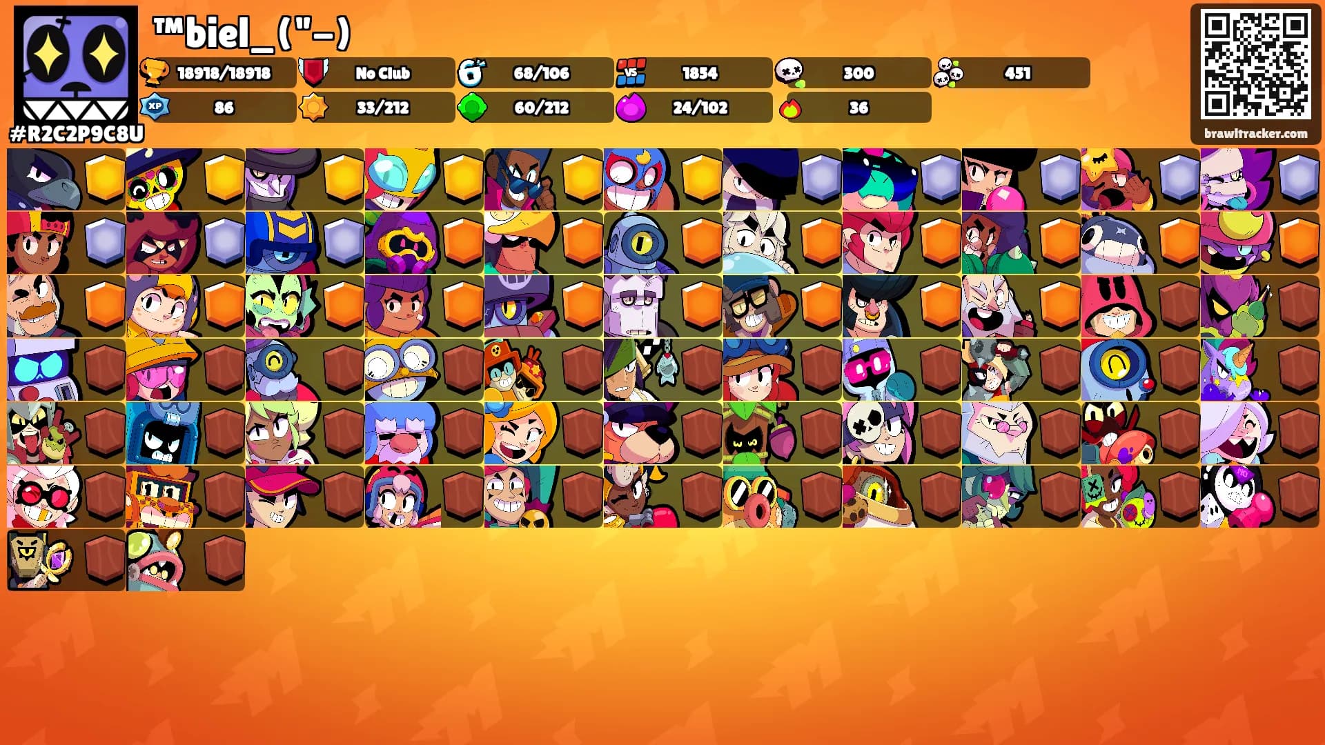 ™biel_("-)'s Ranks