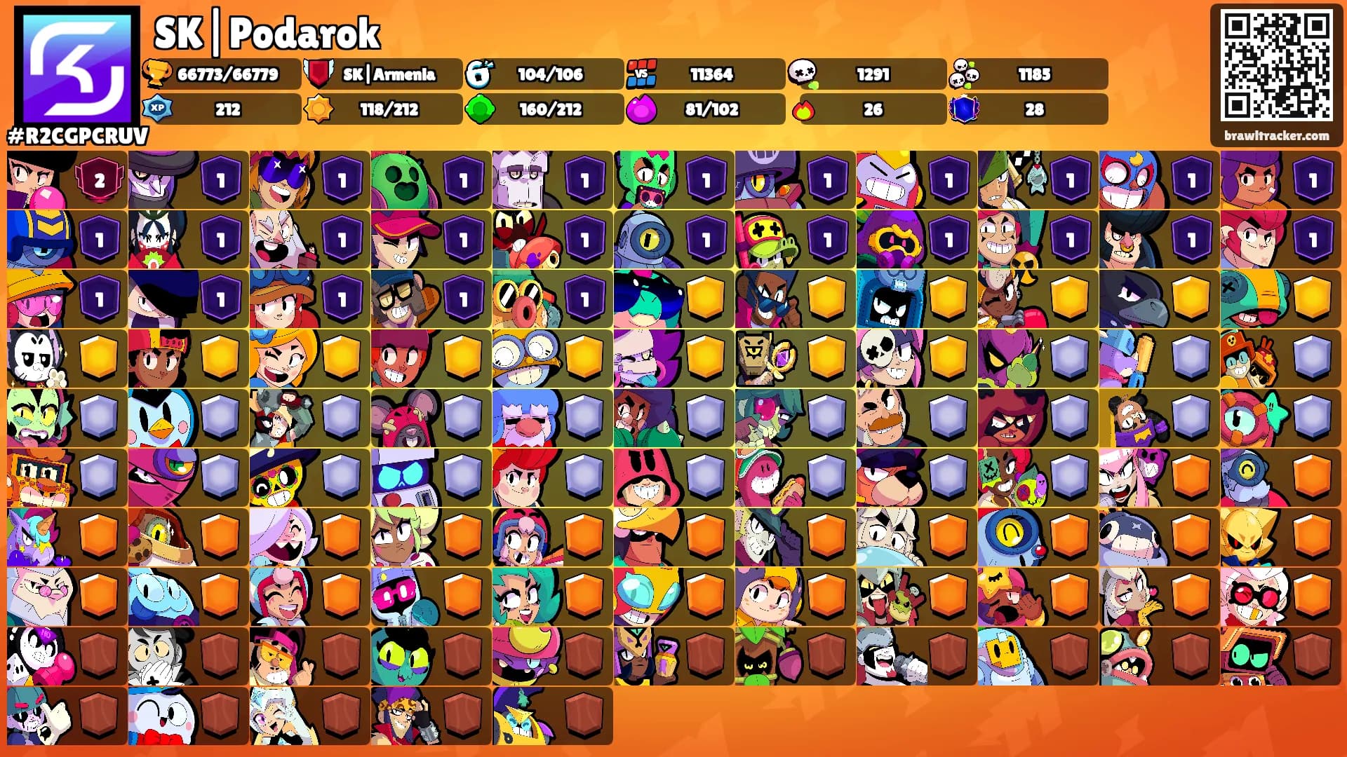 SK|Podarok's Ranks