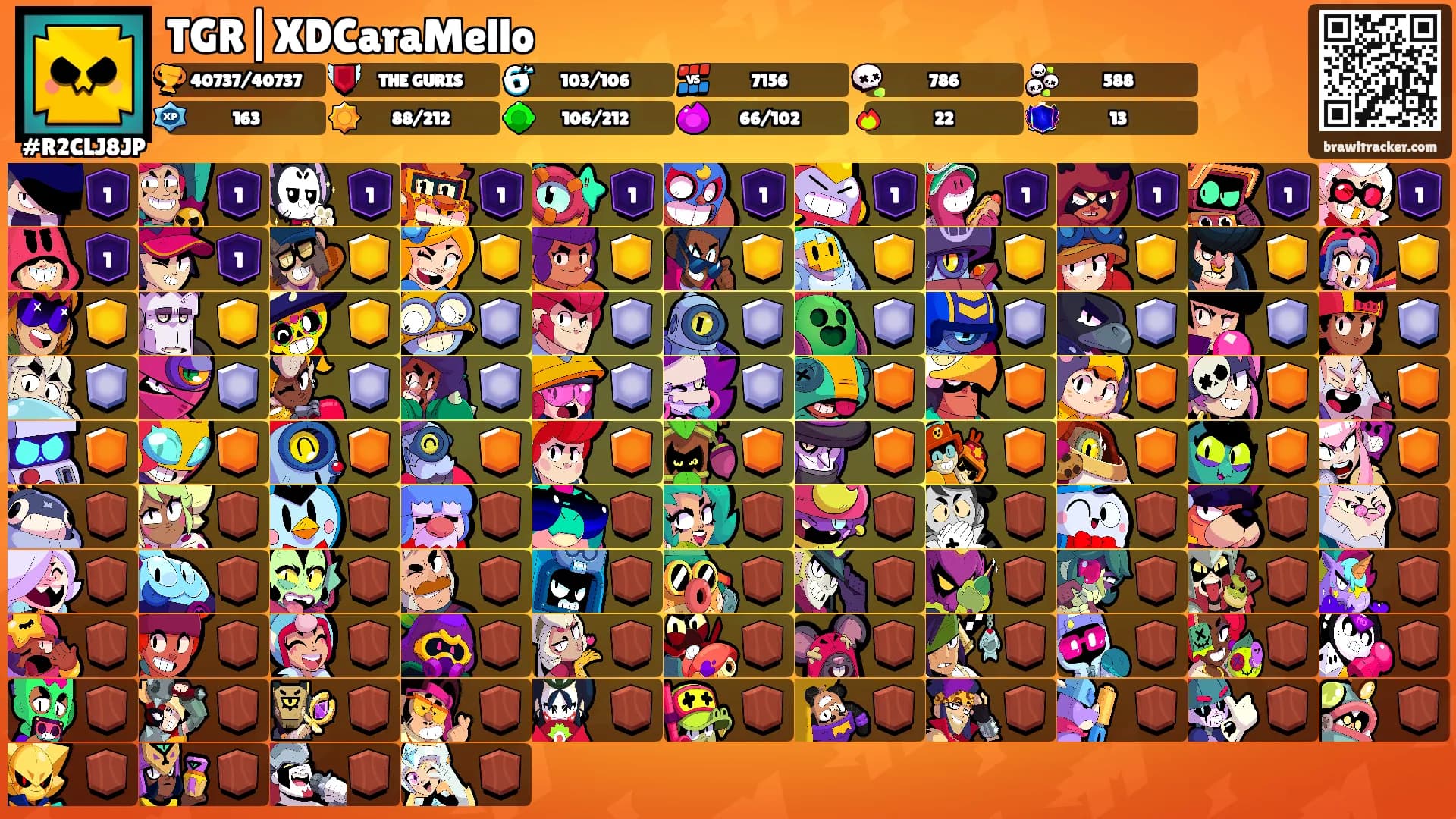 TGR|XDCaraMello's Ranks