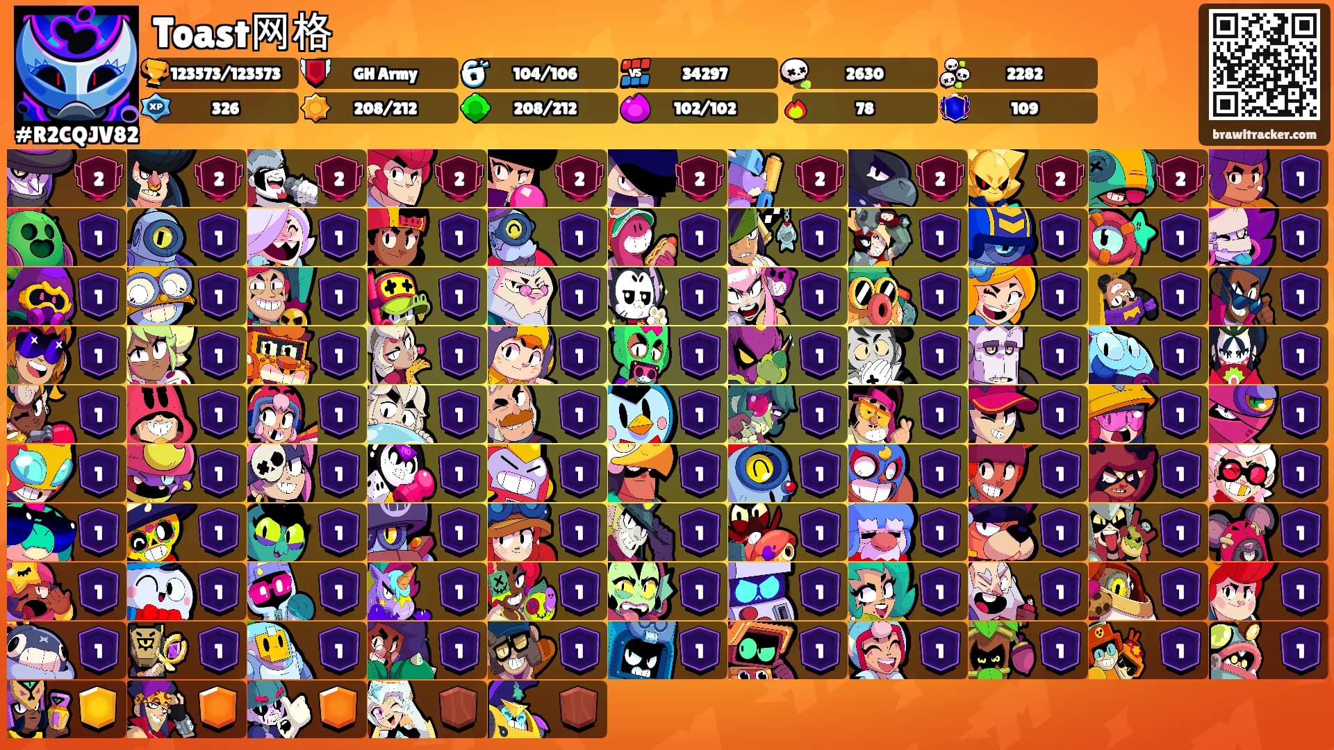 Toast网格's Ranks