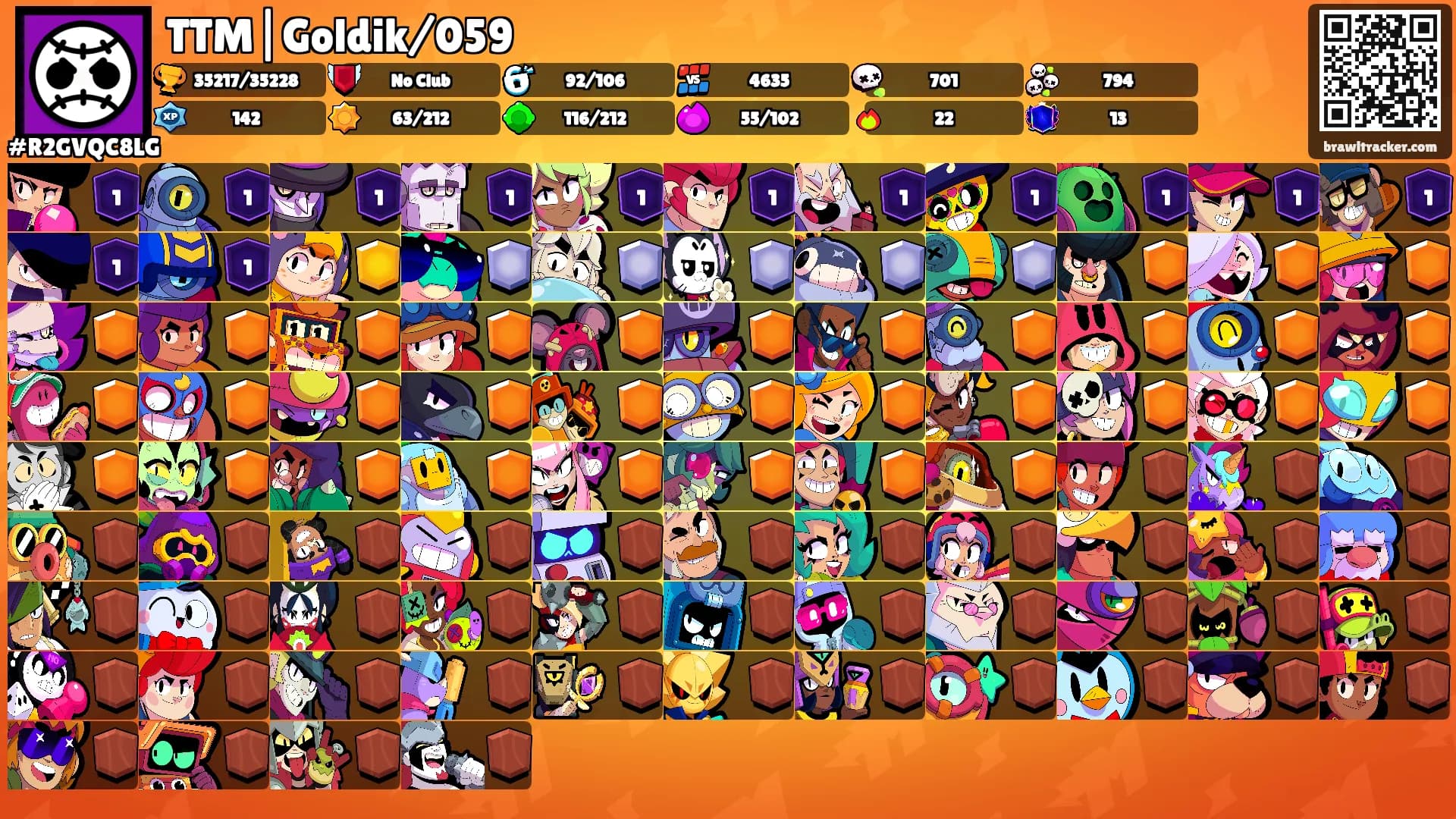 TTM|Goldik/059's Ranks