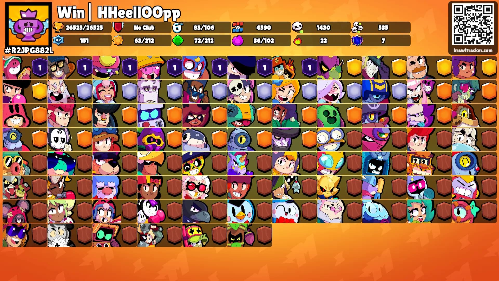 Win| HHeellOOpp's Ranks