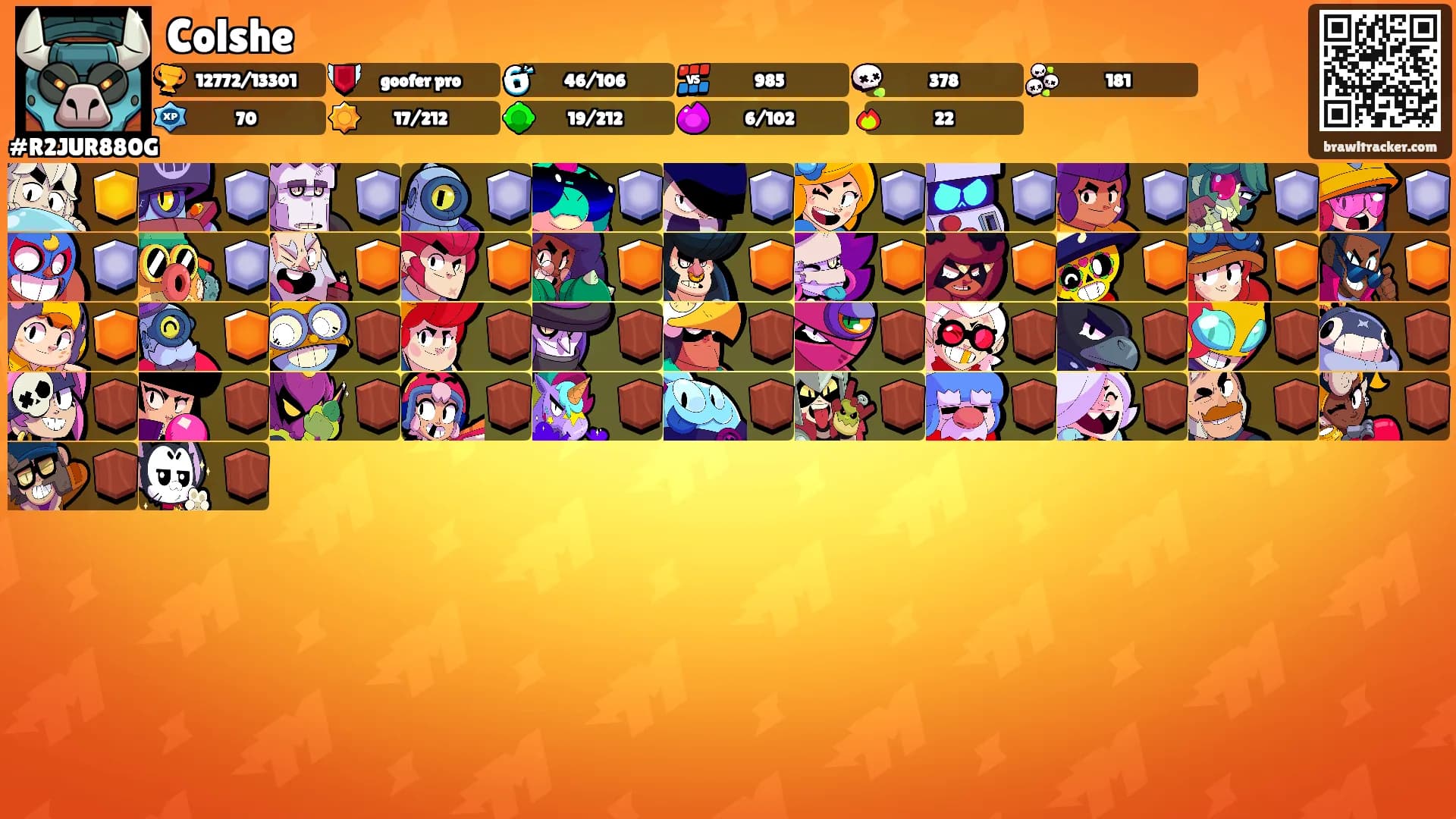 Colshe's Ranks