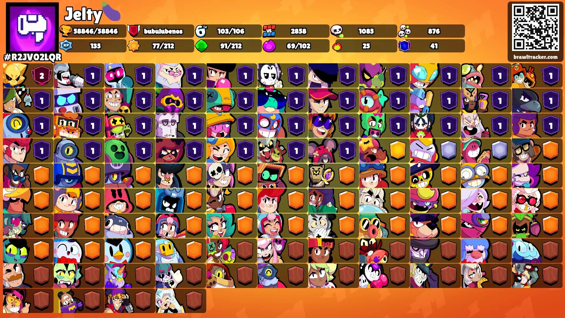 Jelty🍆's Ranks