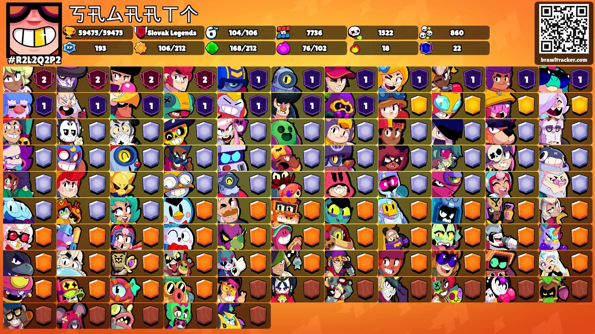 丂卂ム卂卂ㄒ个's Ranks