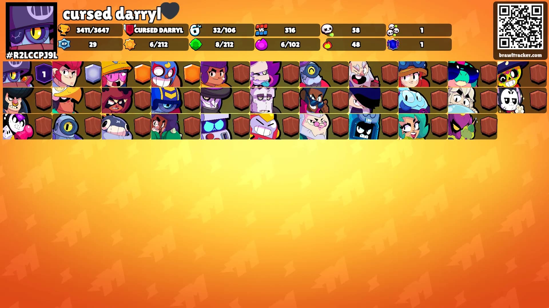 cursed darryl🖤's Ranks