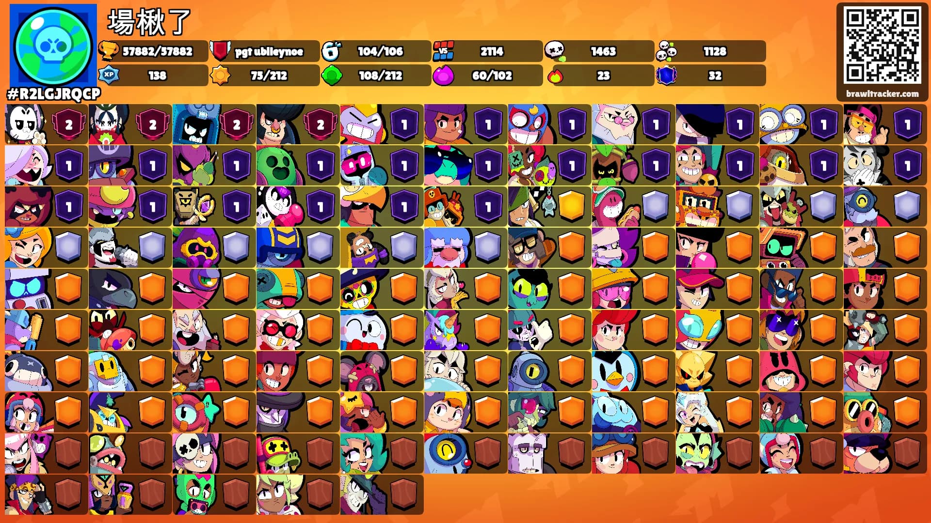 場楸了's Ranks