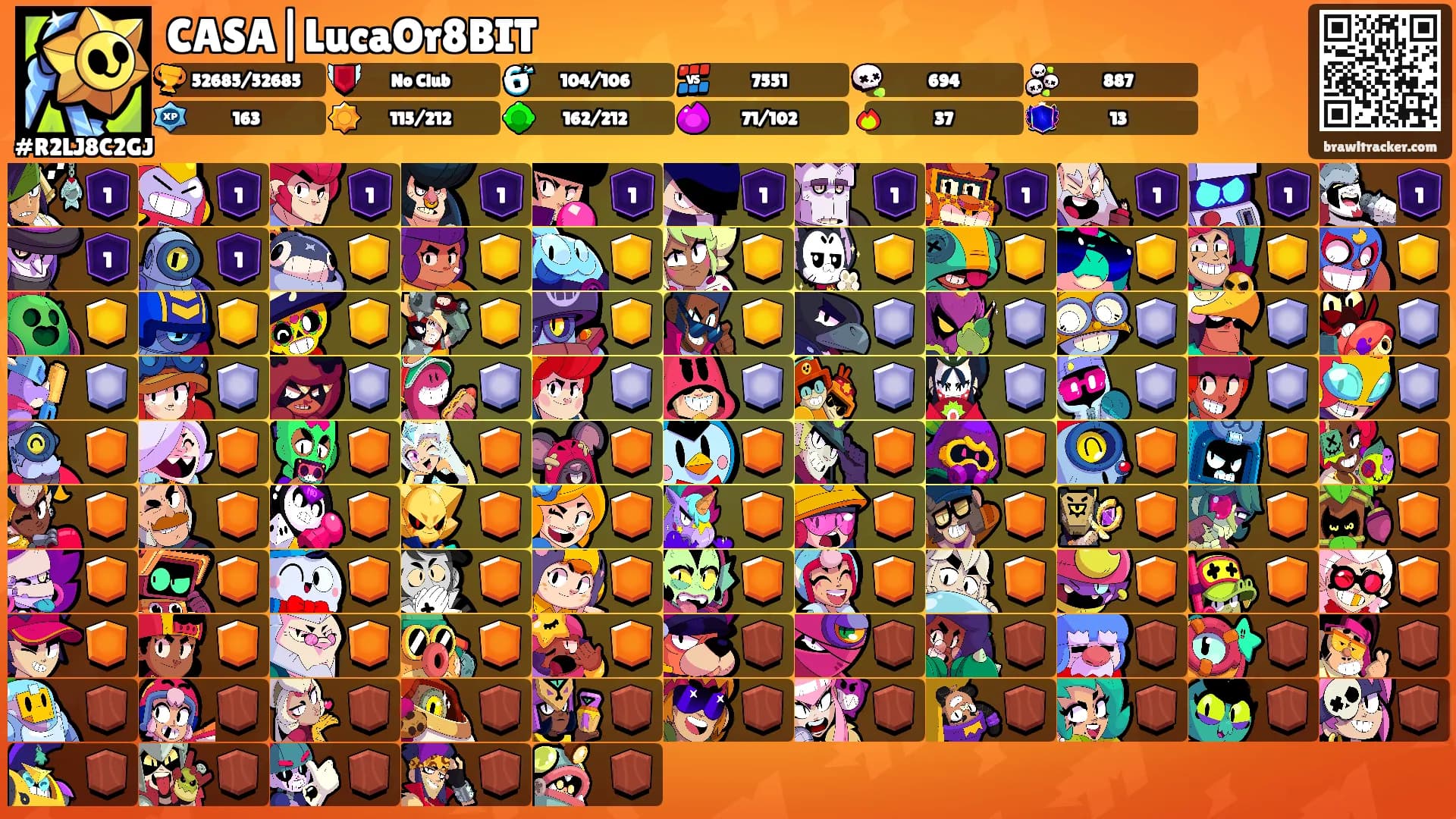 CASA|LucaOr8BIT's Ranks