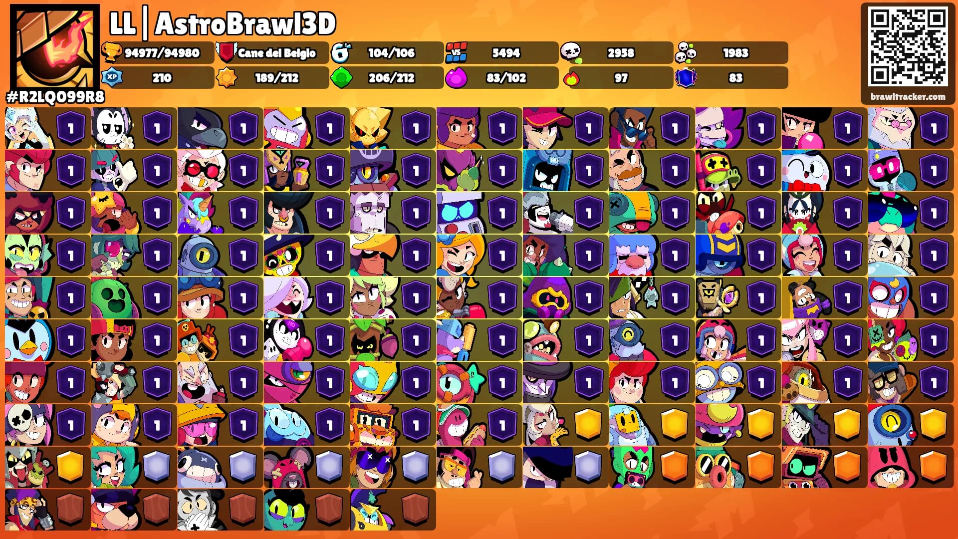 LL|AstroBrawl3D's Ranks
