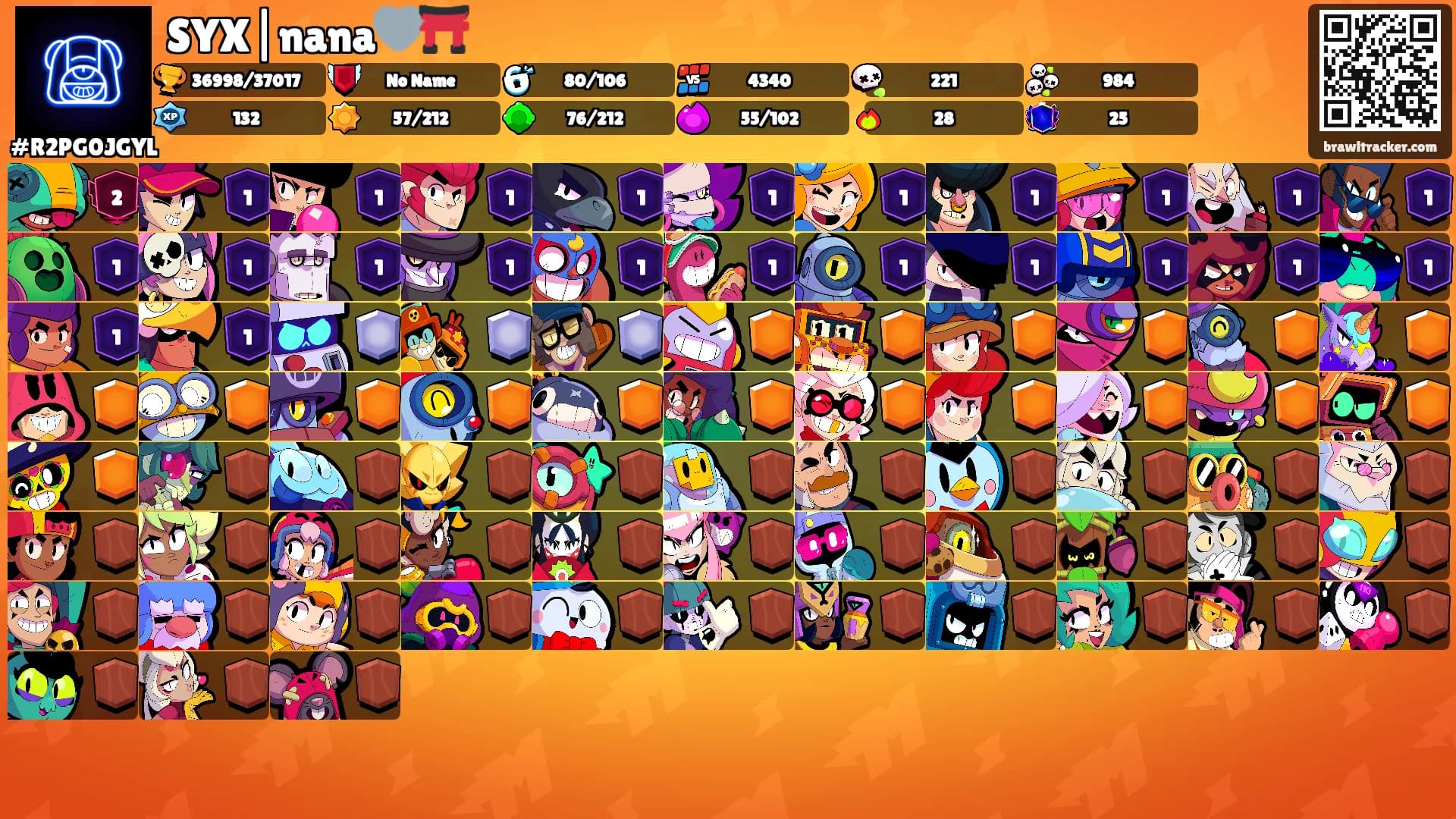 SYX|nana🩶⛩️'s Ranks