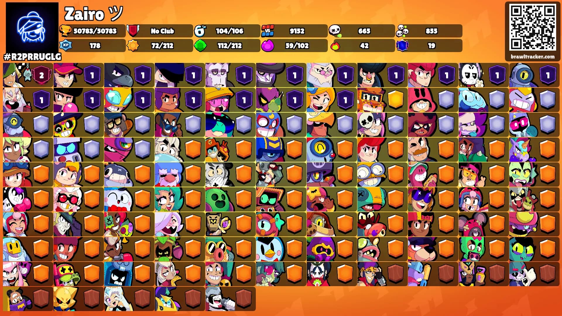 Zairo ツ's Ranks