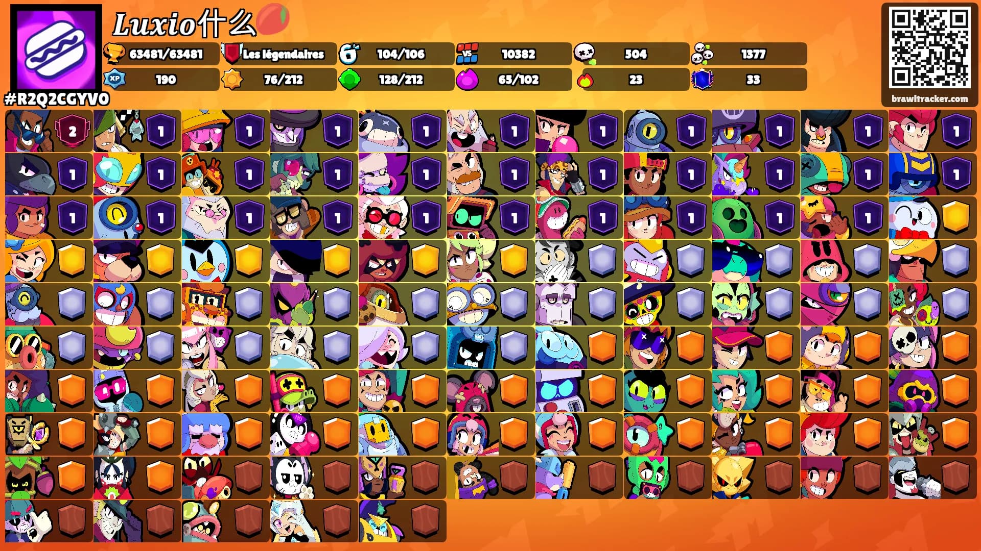 𝑳𝒖𝒙𝒊𝒐什么🥭's Ranks