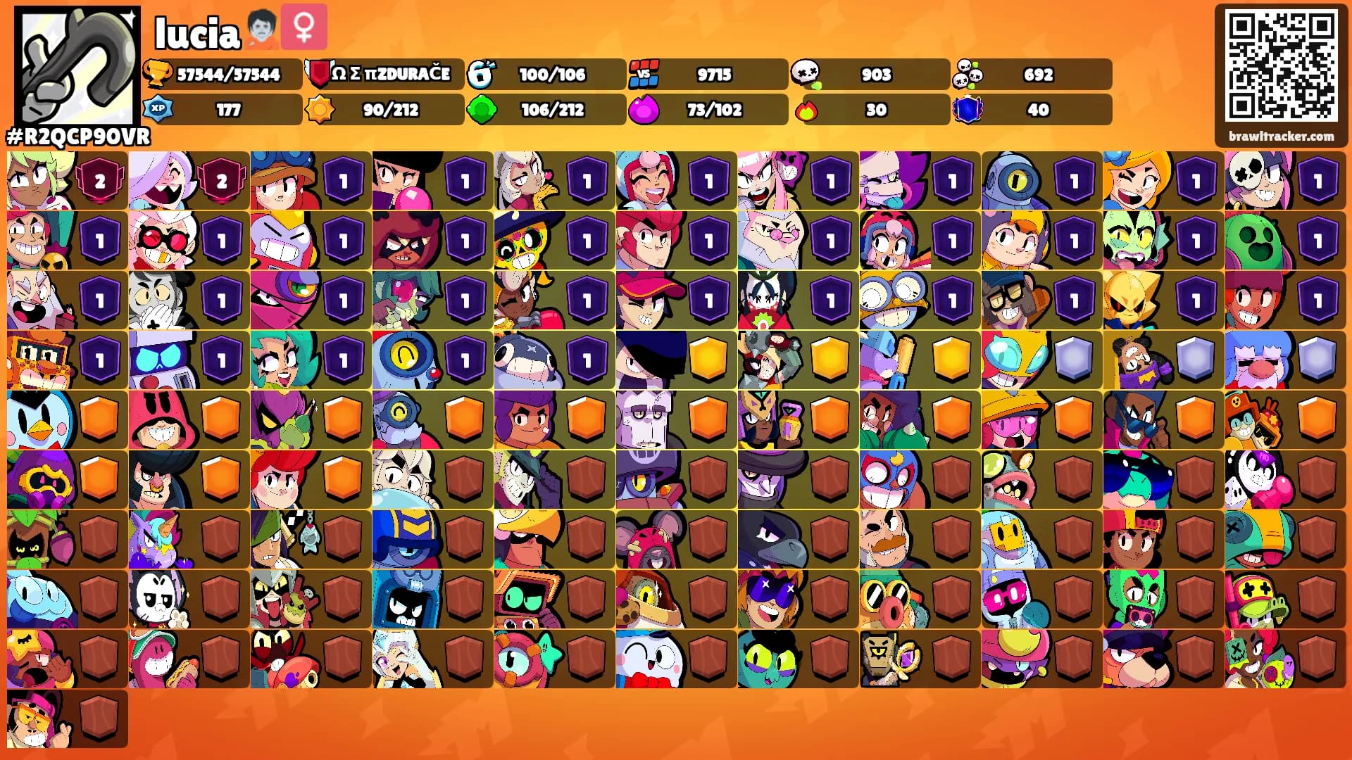 lucia🧟‍♀️'s Ranks